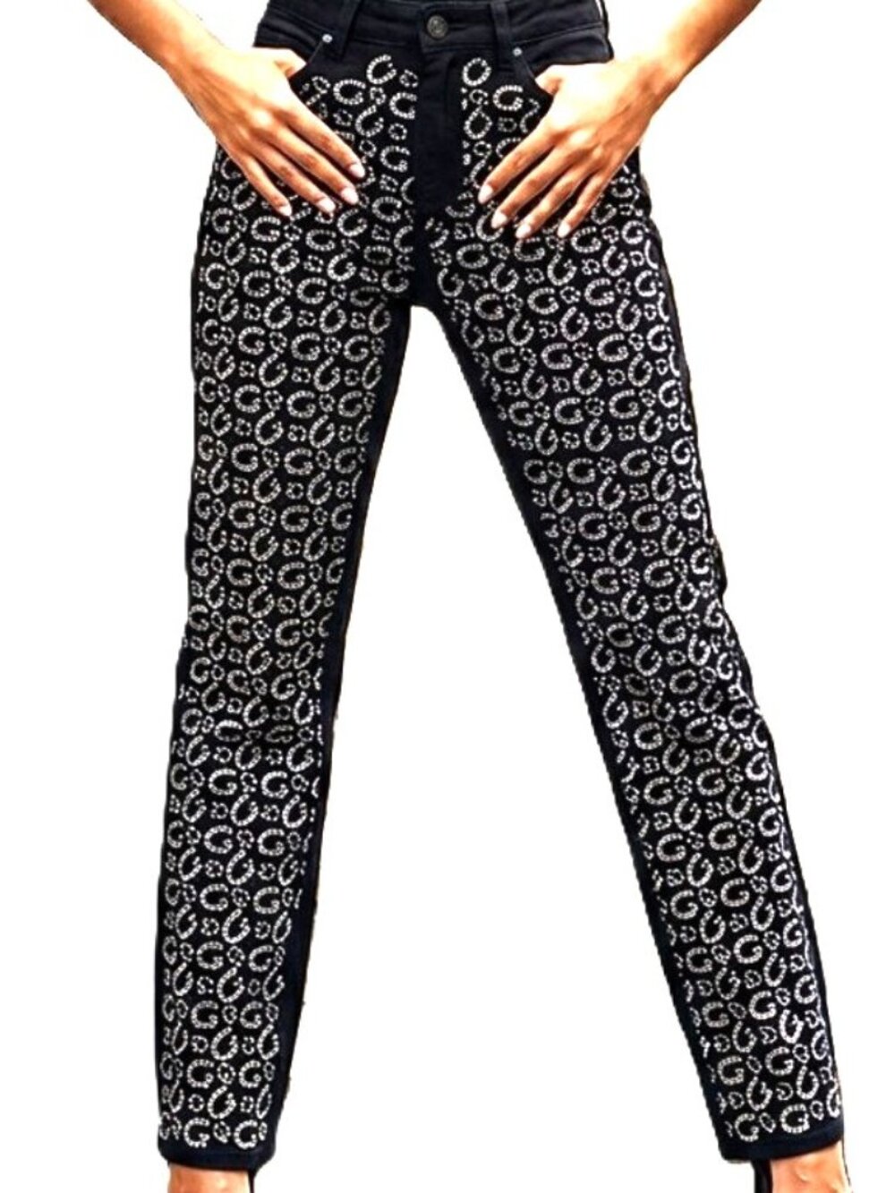 Guess G Rhinestone Women's Jeans Size 26x28